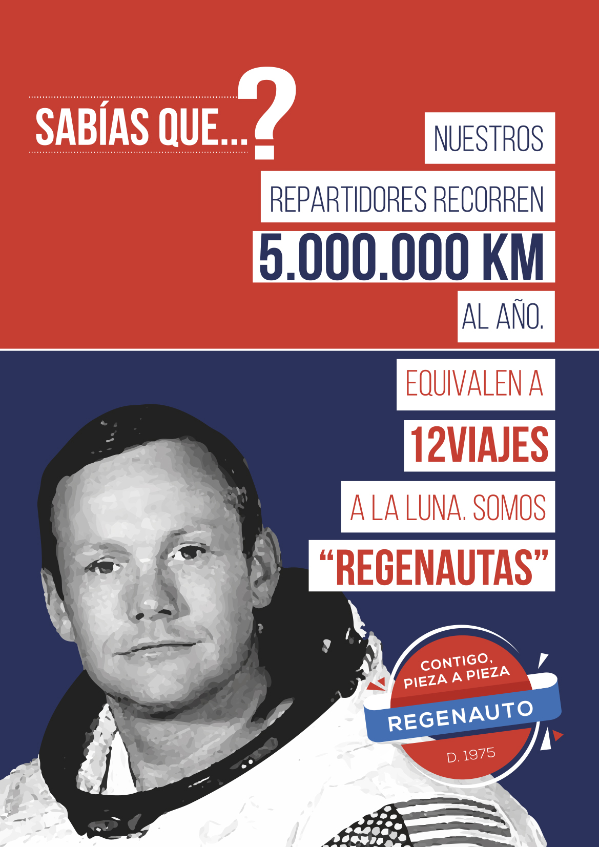 diseñador y publicista crea campaña interna para Regenauto