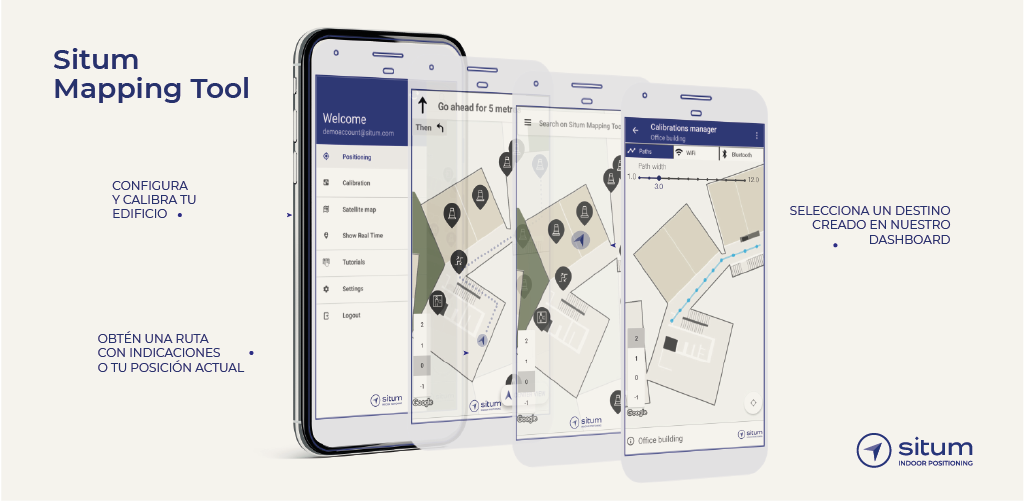 diseñador y publicista diseña imagen para Situm